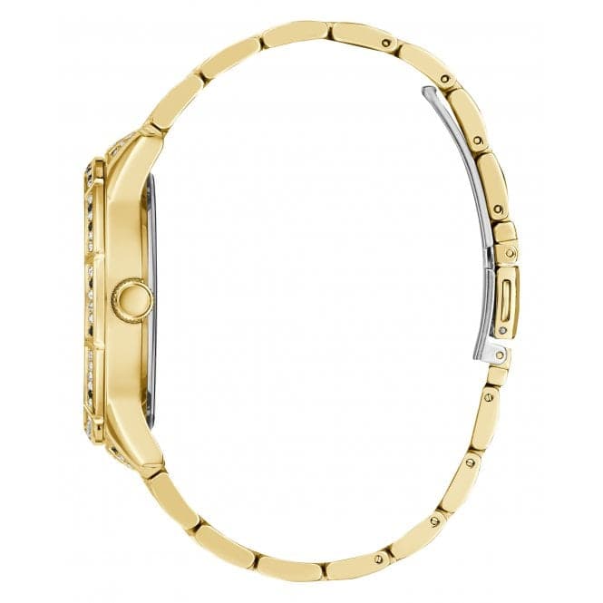 Ladies Cascade Stainless Steel Gold Tone Watch GW0365L2