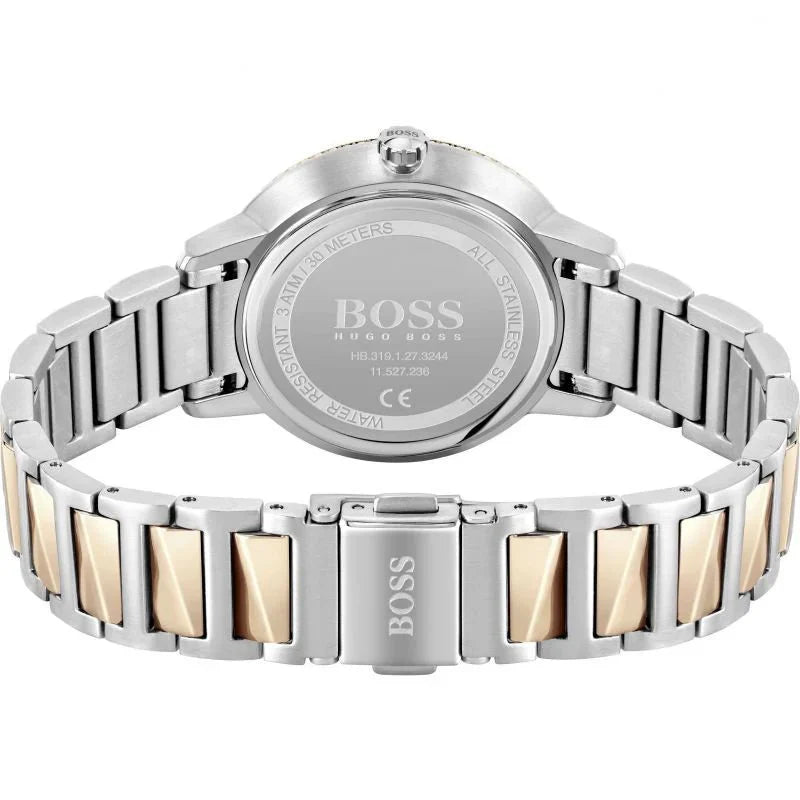 Hugo Boss Women's 1502567 Signature Two-Tone Stainless Steel Watch