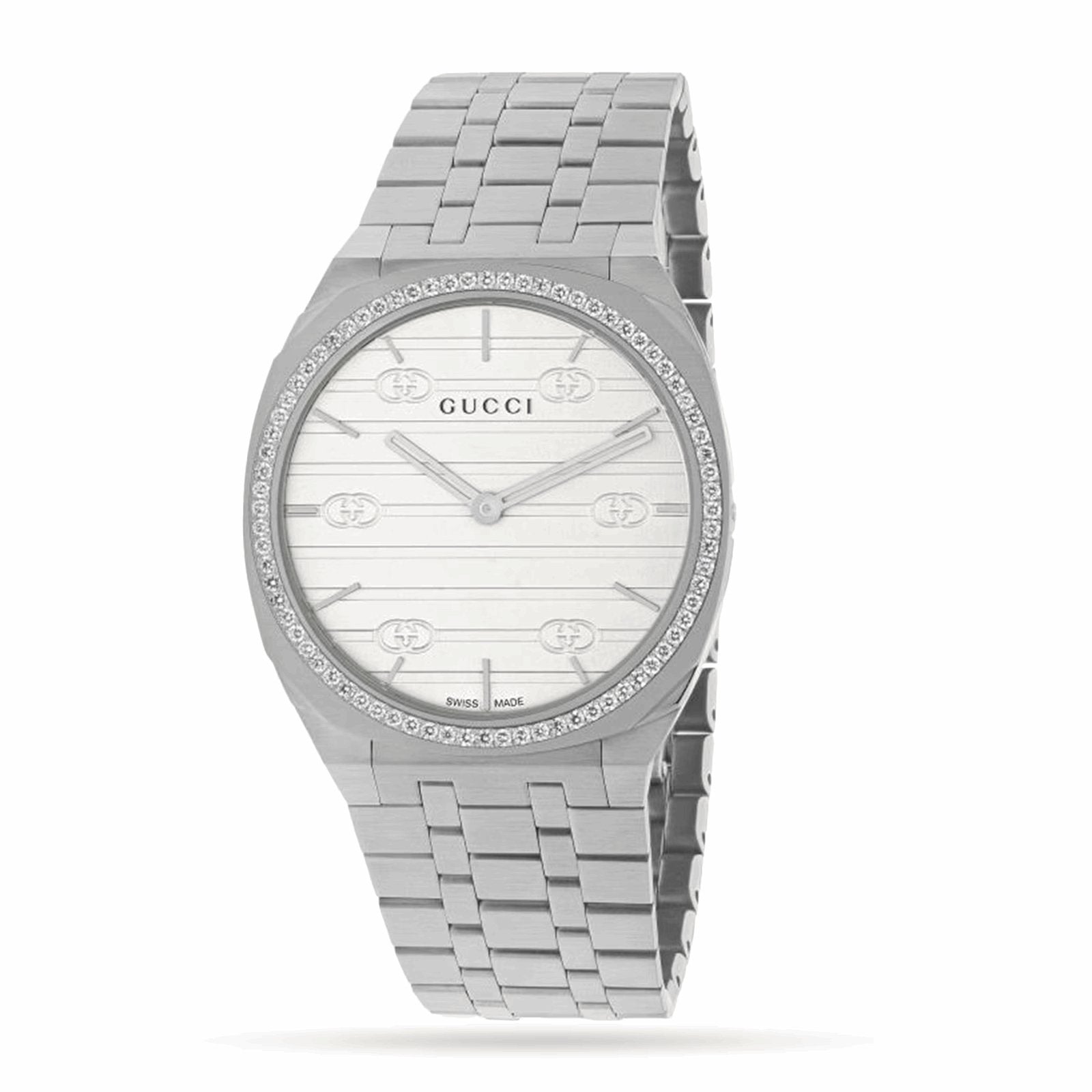 Gucci 25H Ladies' Watch, 34mm YA163401