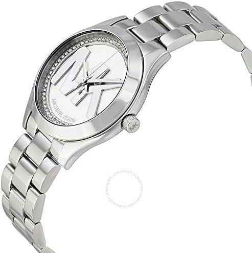 Michael Kors MK3548 Ladies Mini Slim Runway Silver Watch