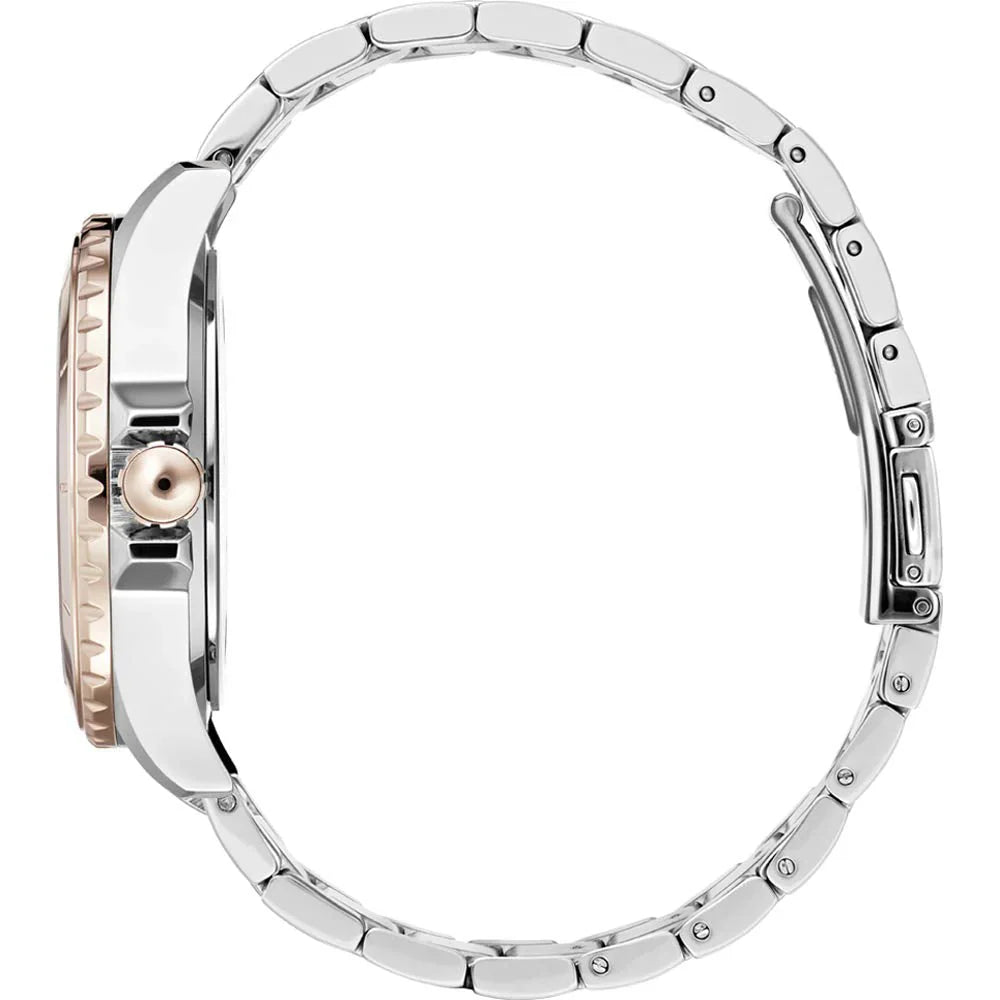 Hugo Boss Women's 1502446 Praise Two-Tone Stainless Steel Watch with Rose Gold Accents