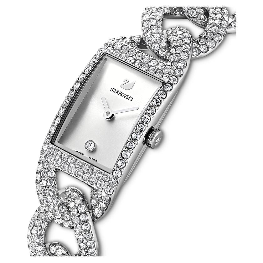 Swarovski Cocktail Crystal Silver Ladies Watch 5547617