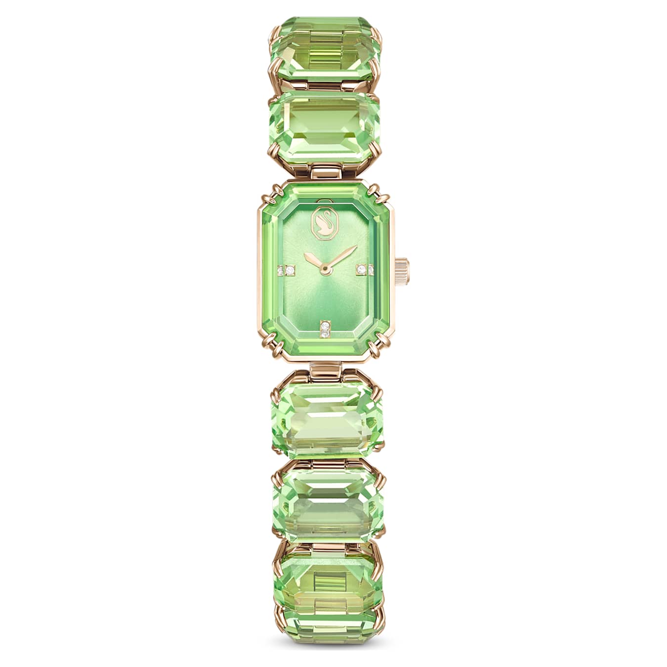 Swarovski Octagon Cut Green Ladies Watch 5630834