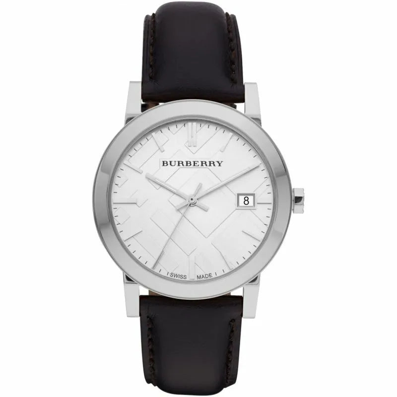 Burberry Men's Watch The City Black Leather BU9008