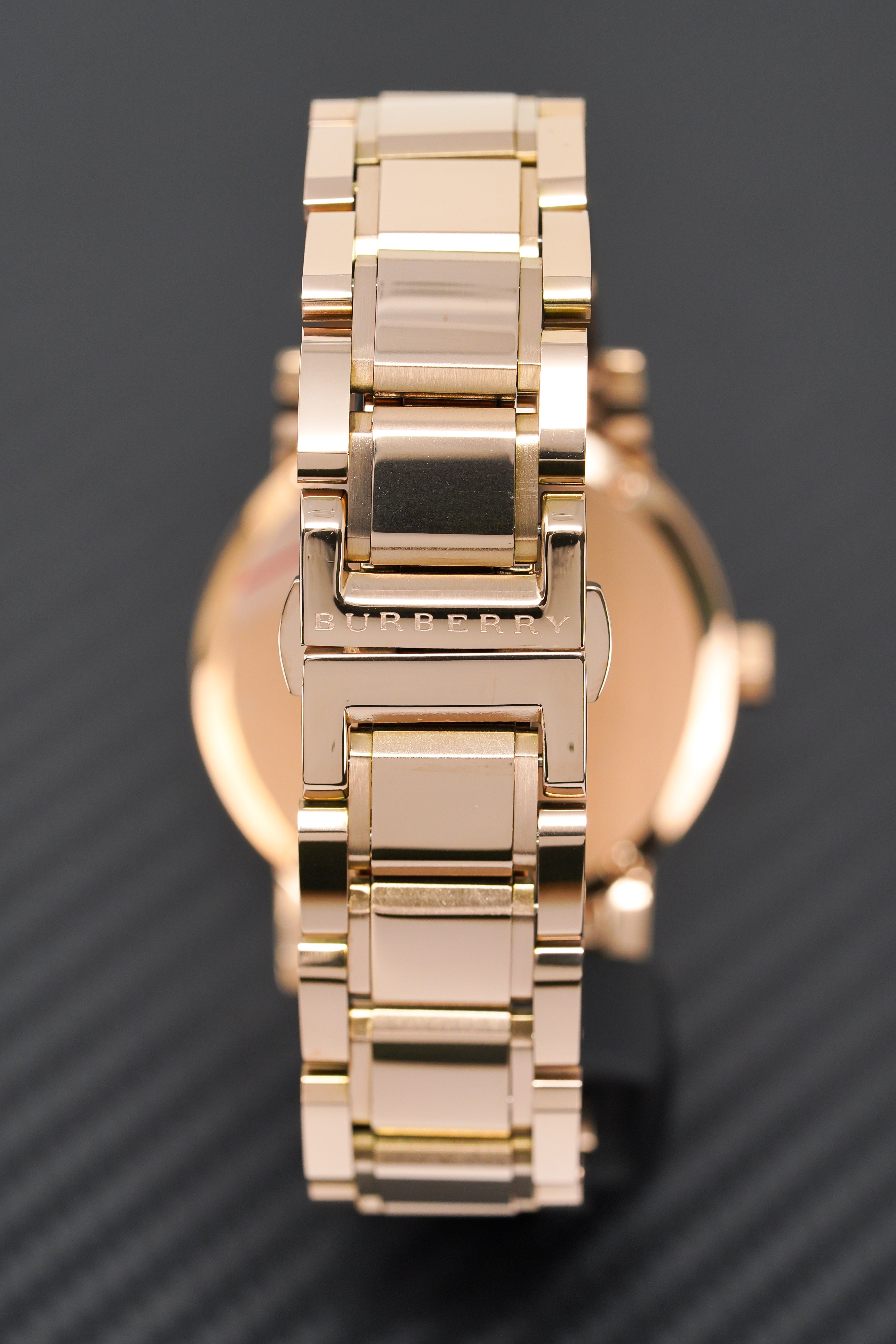 Burberry Unisex Watch The City Rose Gold 38mm BU9004