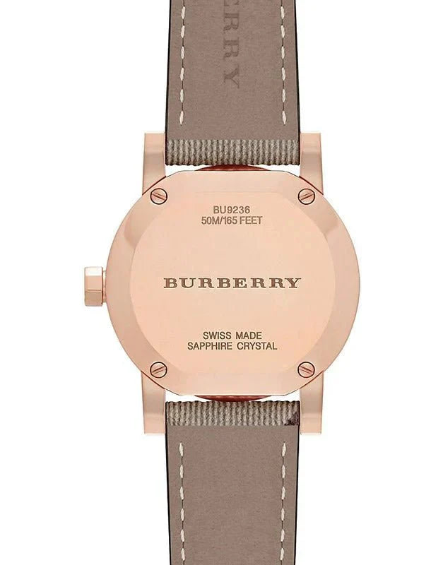 Burberry Ladies Watch The City 26mm Rose Gold BU9236