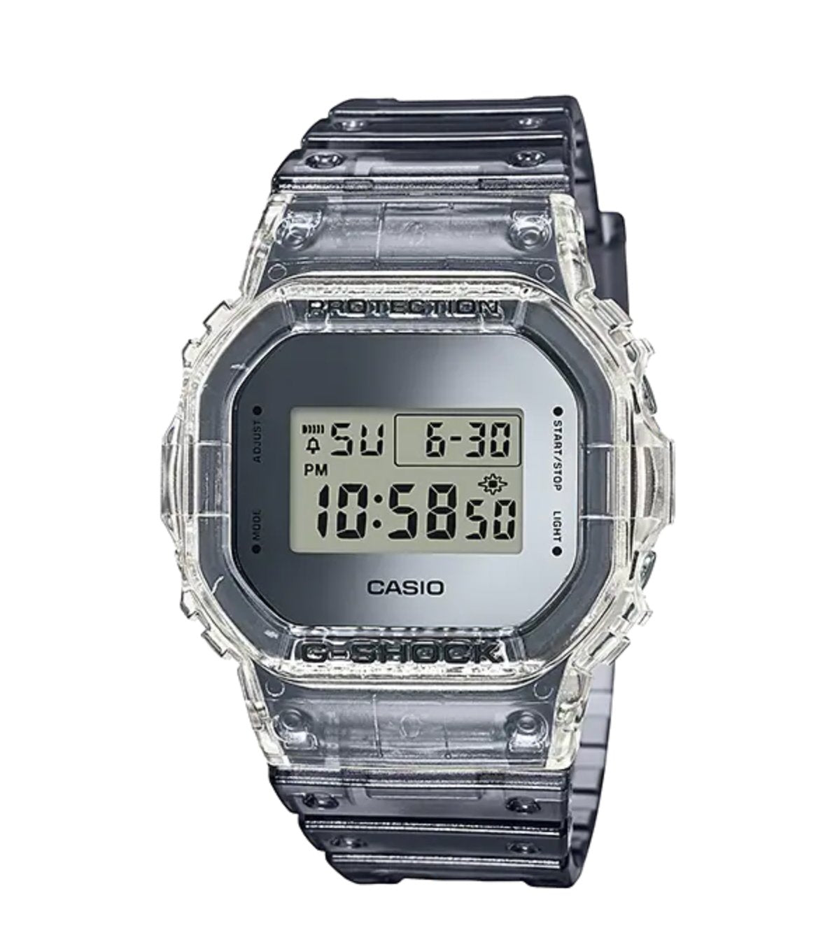 Casio G-Shock Men's Watch Translucent Grey DW-5600SK-1DR