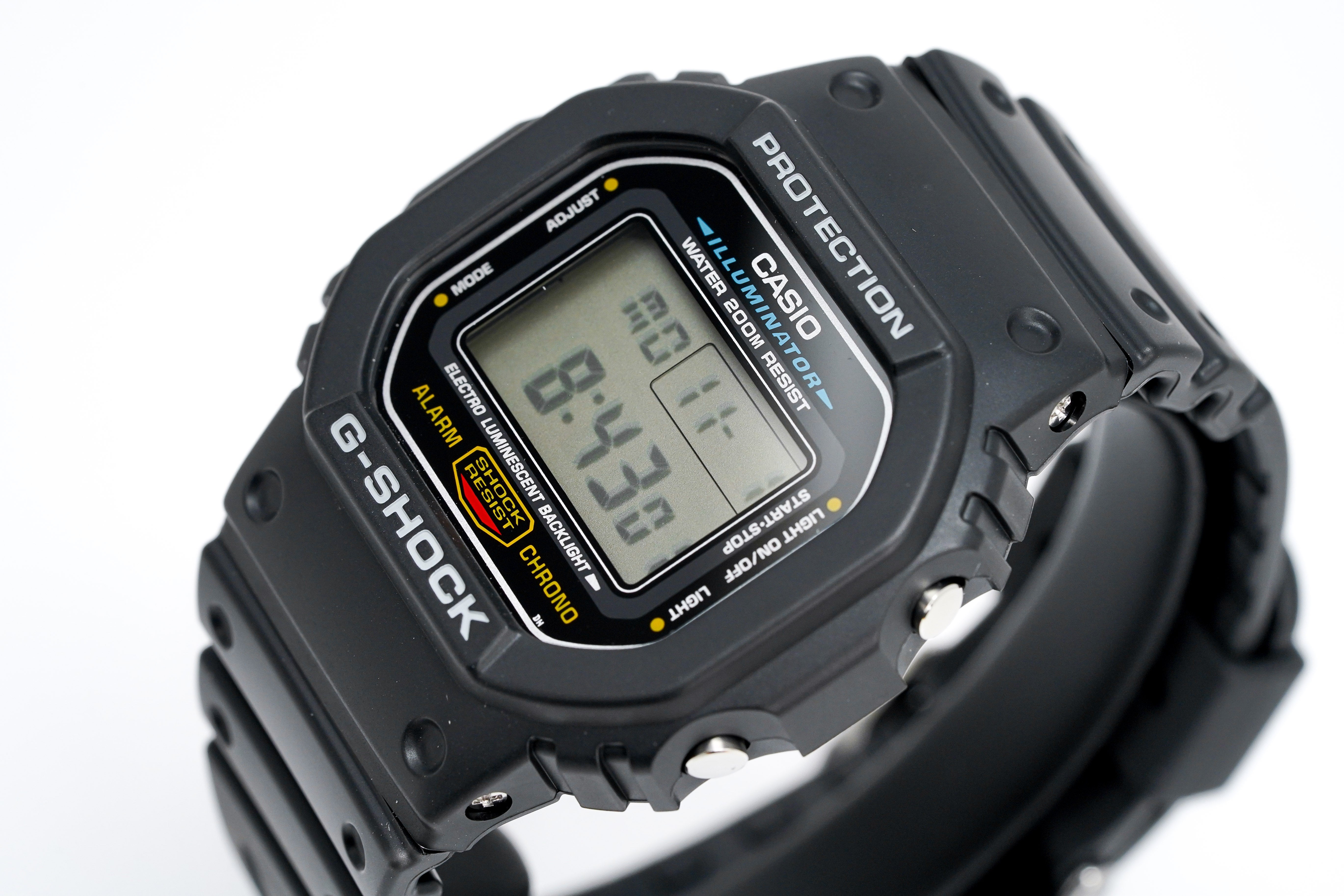 Casio G-Shock Watch Men's Classic Square Black DW-5600E-1VER