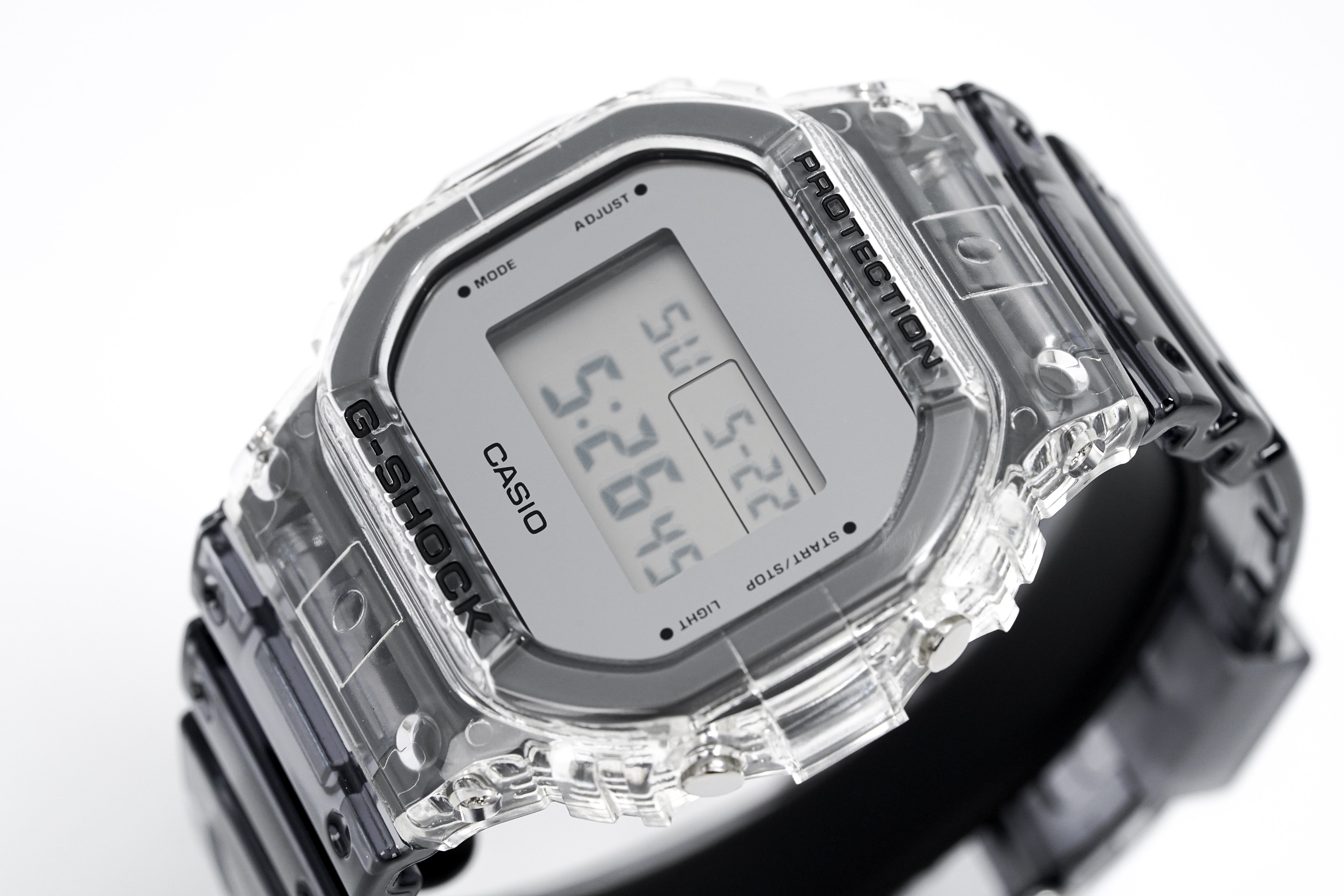 Casio G-Shock Men's Watch Translucent Grey DW-5600SK-1DR