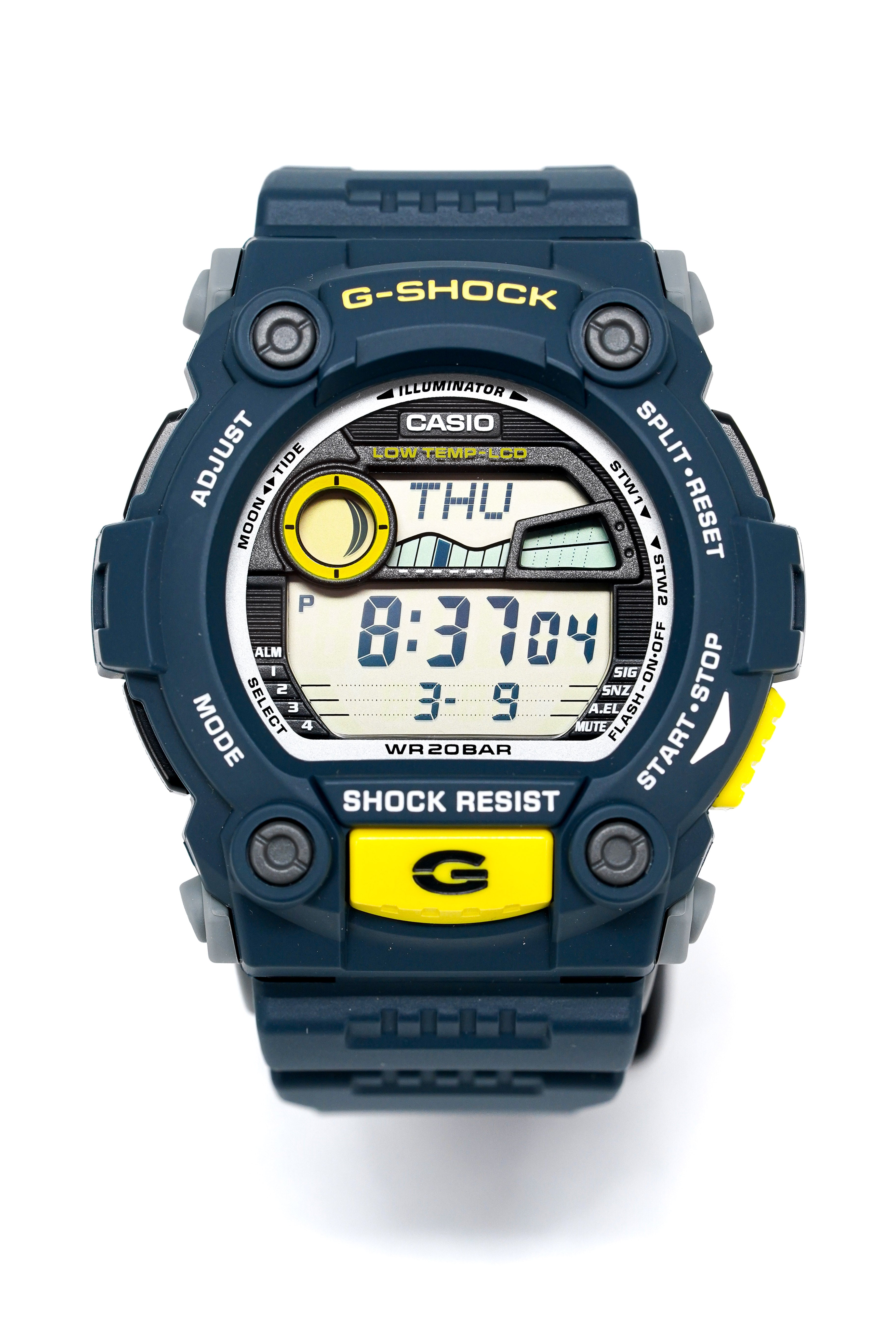 Casio G-Shock Watch Men's G-Rescue Teal and Yellow G-7900-2DR