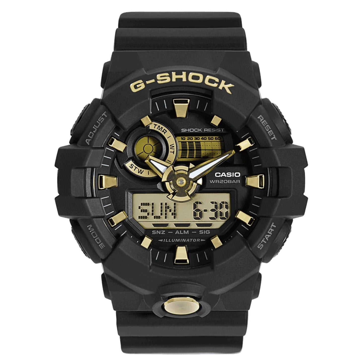 Casio G-Shock Watch Gold/Black GA-710B-1A9ER