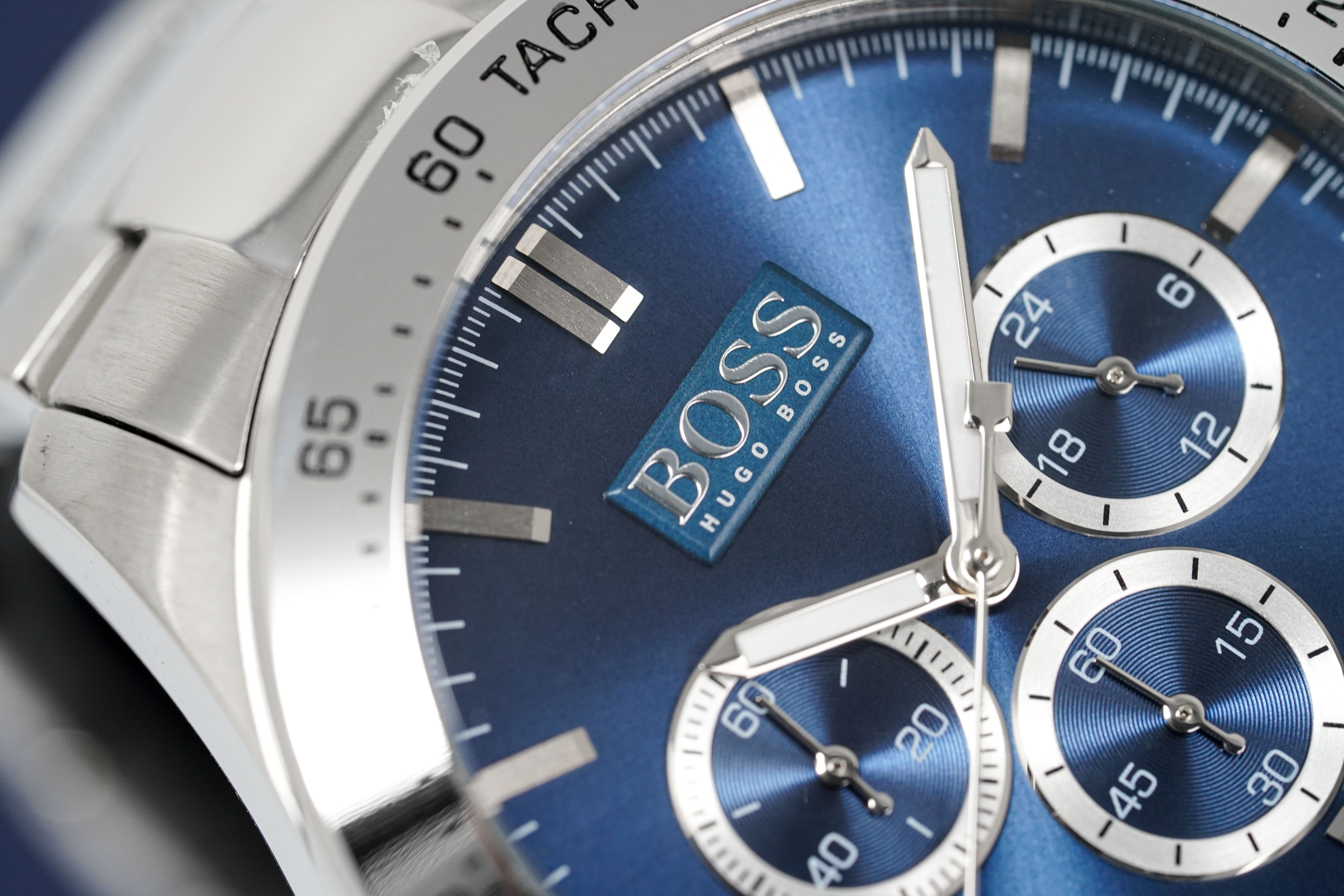 Hugo Boss Men's Watch Chronograph Ikon Blue HB1512963