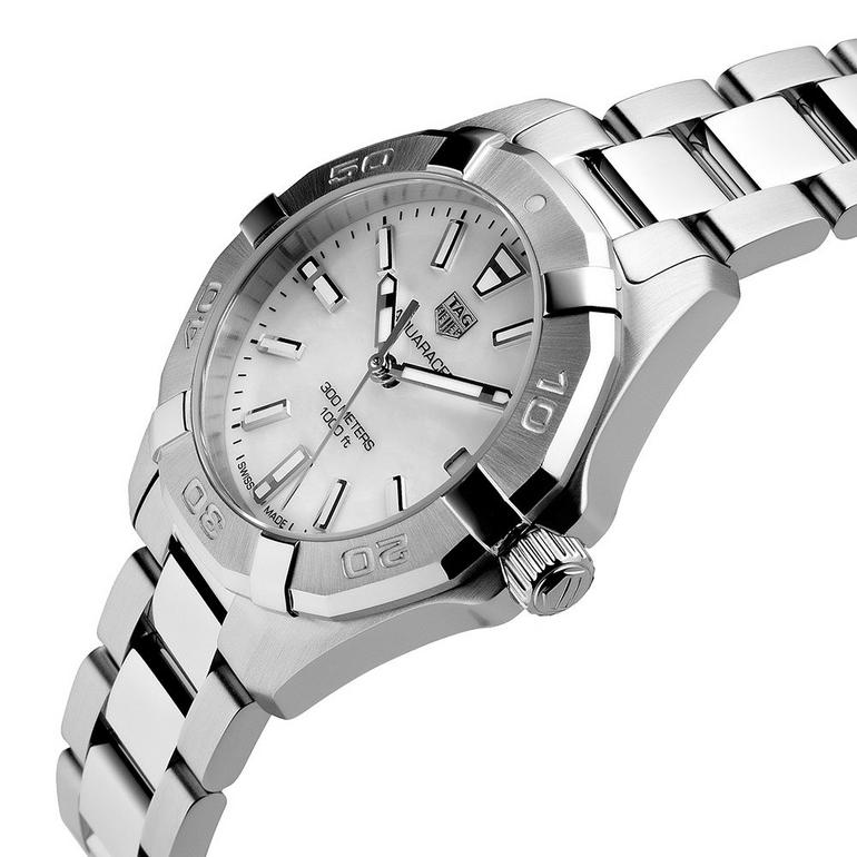 TAG Heuer Aquaracer WBD1311.BA0740 Ladies' Mother-of-Pearl Dial Stainless Steel Diver Watch