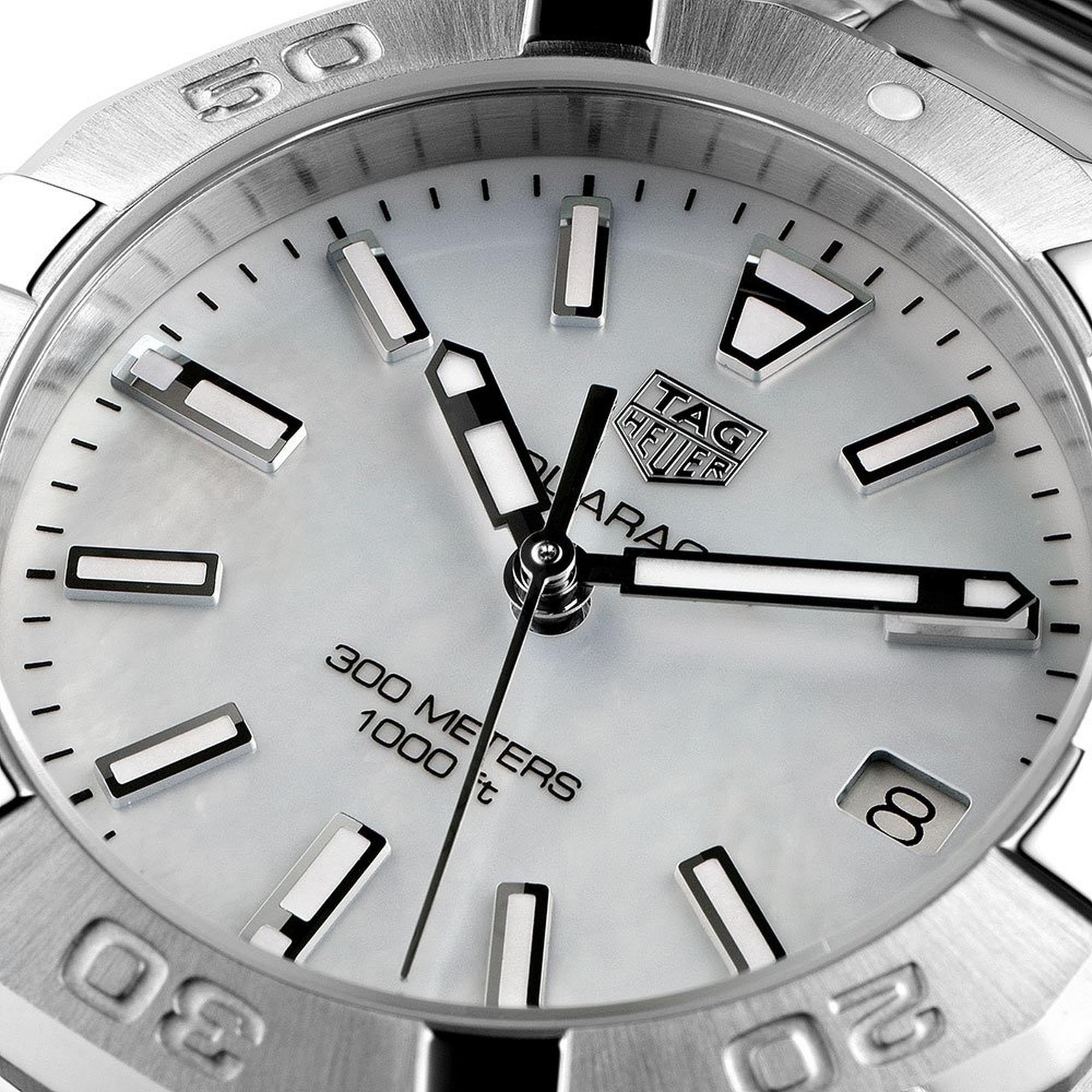 TAG Heuer Aquaracer WBD1311.BA0740 Ladies' Mother-of-Pearl Dial Stainless Steel Diver Watch