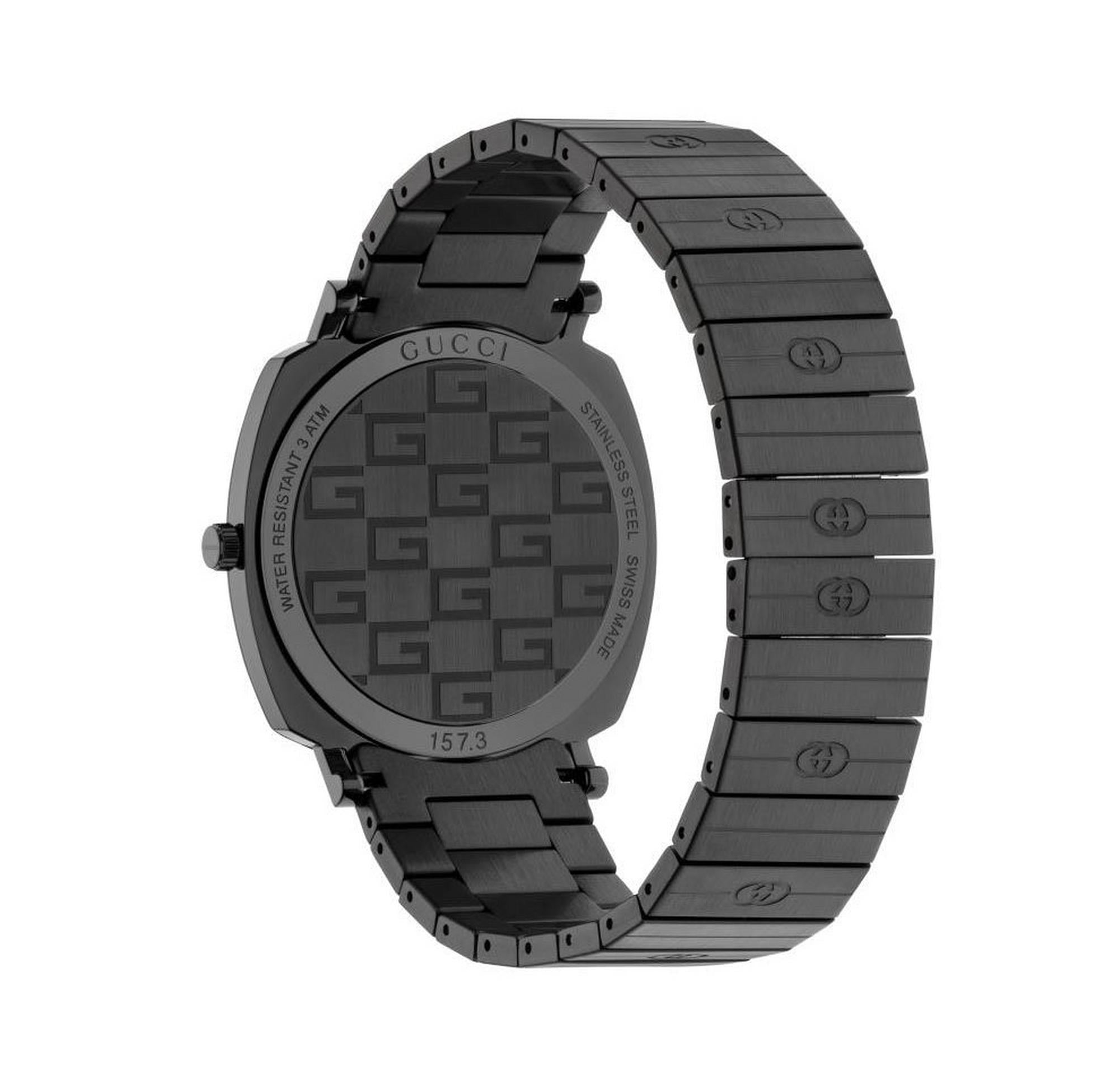 Gucci Gucci Grip Grey PVD Watch - YA157429