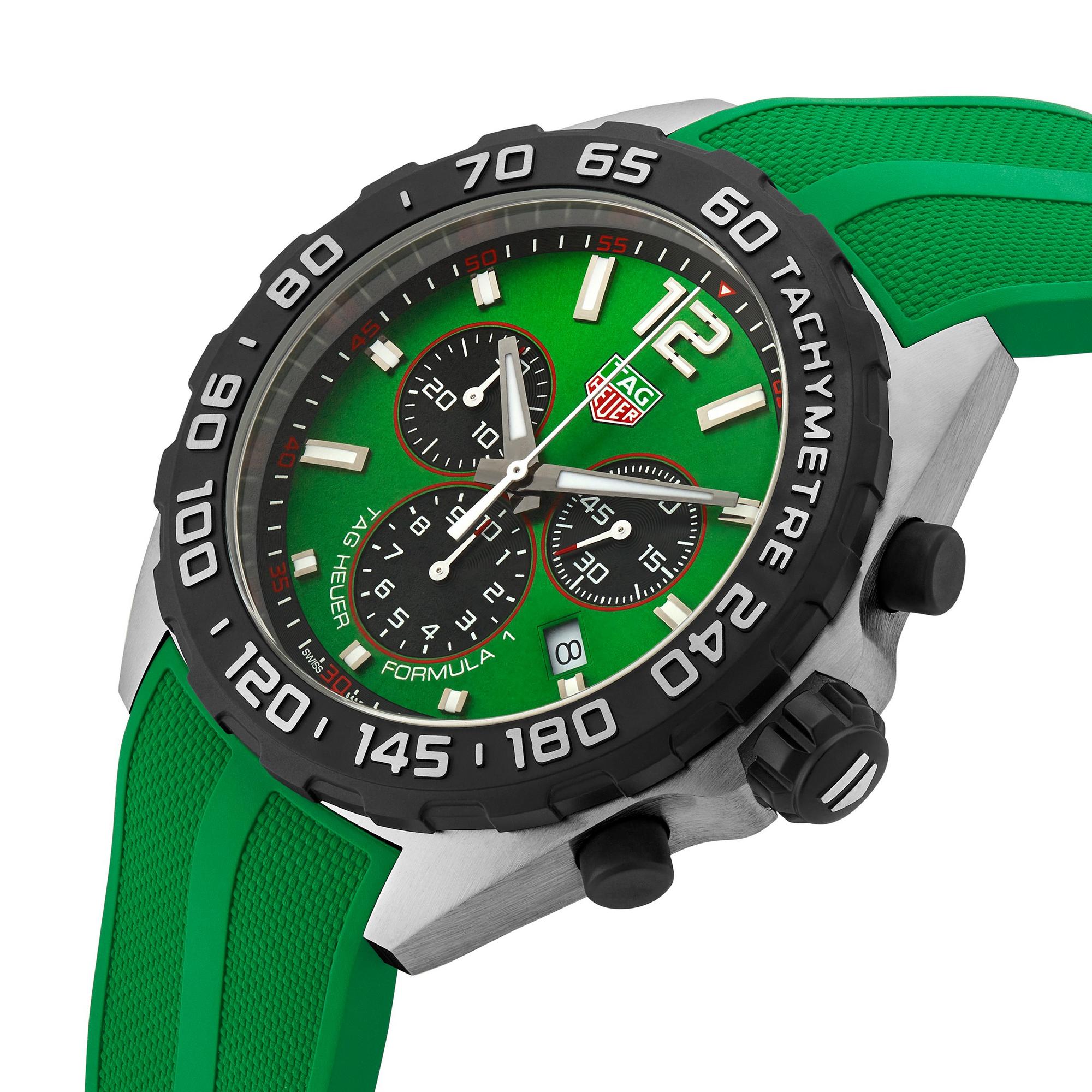 TAG Heuer Formula 1 Green Chronograph Quartz Men’s Watch