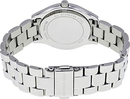 Michael Kors MK3548 Ladies Mini Slim Runway Silver Watch