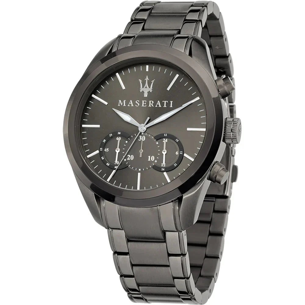 Maserati R8873612002 Traguardo Chrono Men's Black Watch