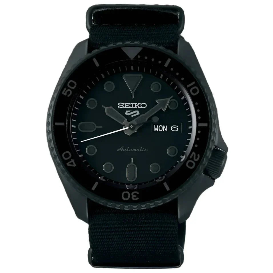 Seiko 5 Sports Auto Men's Black Watch SRPD79K1