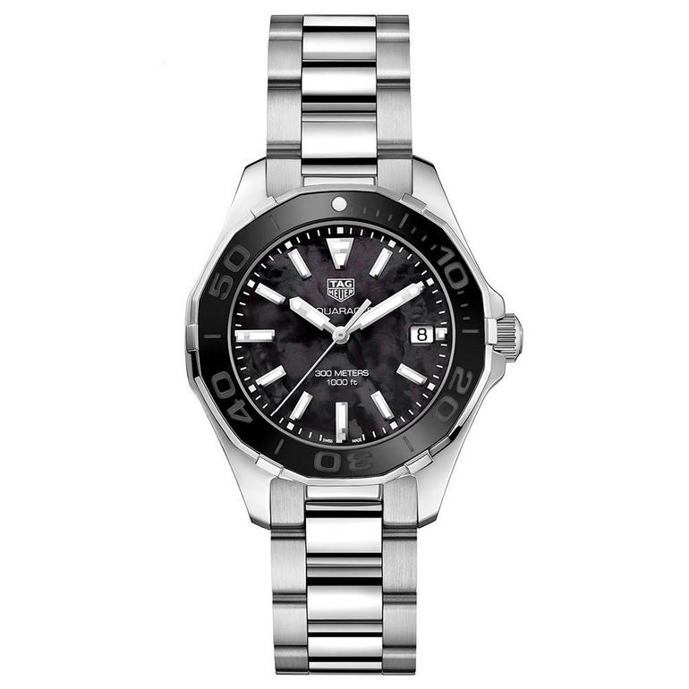 TAG Heuer Aquaracer WAY131K.BA0748 Ladies' Black Mother-of-Pearl Dial Diver Watch