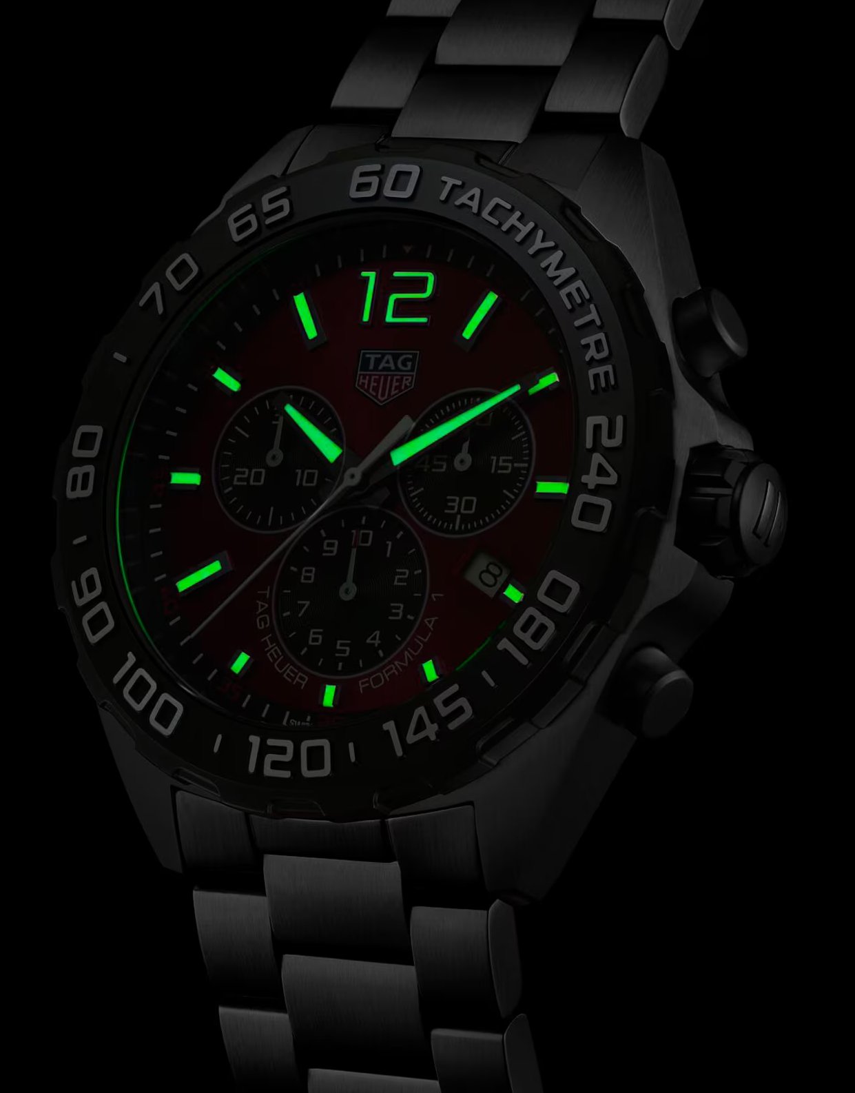 TAG Heuer Formula 1 Chronograph Yellow Bracelet