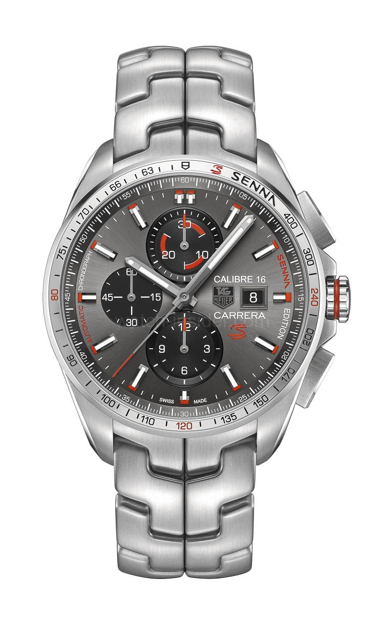 Tag Heuer Formula 1 Special Edition Chronograph Grey Dial Silver Steel Strap Watch for Men - CAZ1012.BA0883