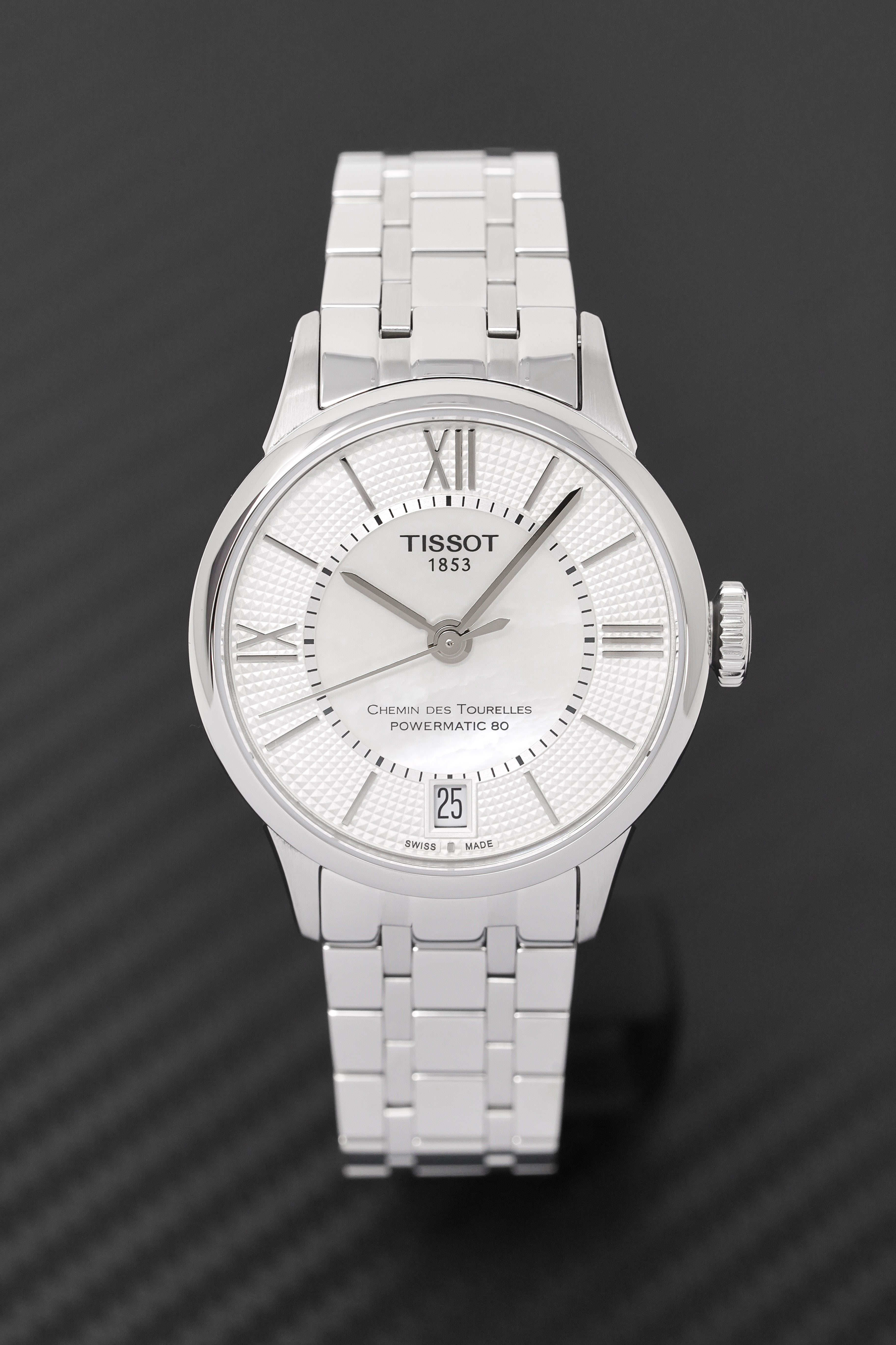 Tissot Ladies Automatic Watch Chemin Des Tourelles Powermatic 80 T0992071111800