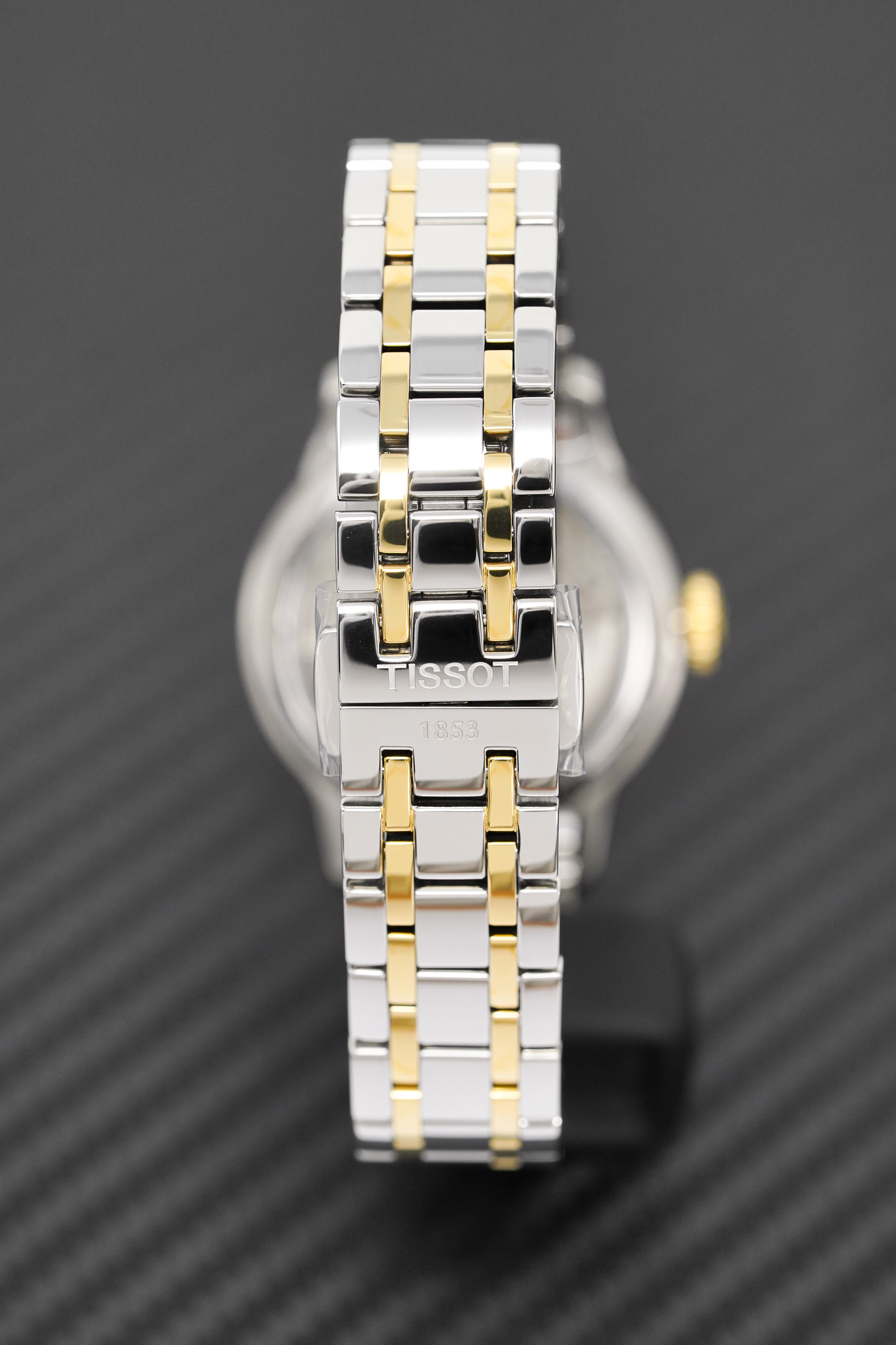 Tissot Ladies Automatic Watch Chemin Des Tourelles Powermatic 80 Two-Tone T0992072211800