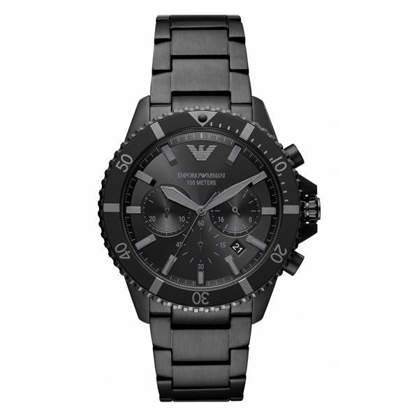 Emporio Armani Men's AR11363 Black Stainless Steel Chronograph Watch