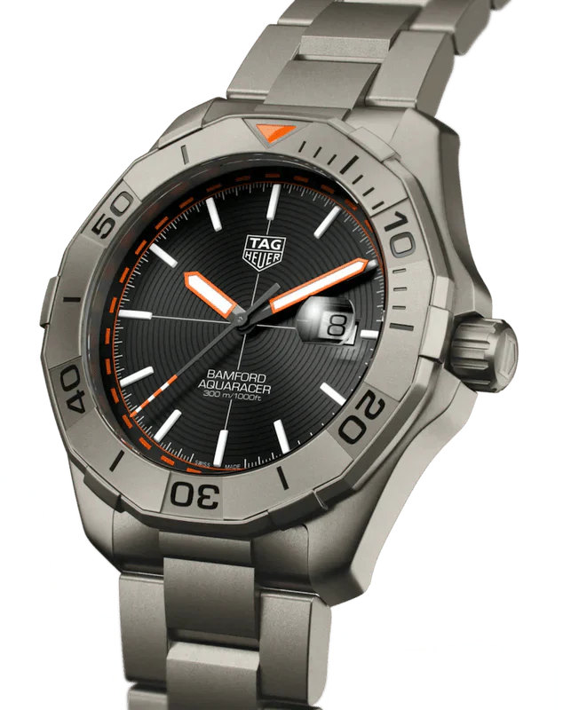 TAG Heuer Aquaracer WAY208F.BF0638 Bamford Limited Edition Titanium Diver Watch