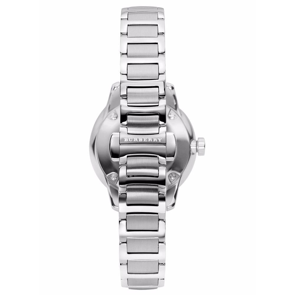 Burberry BU10108 Ladies Silver The Classic 32mm Watch