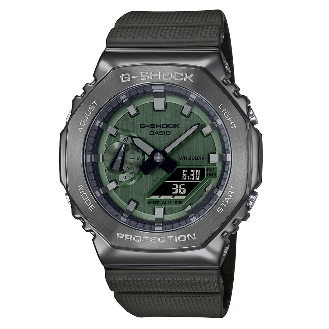 Casio G-Shock Men's Green Watch GM-2100B-3AER