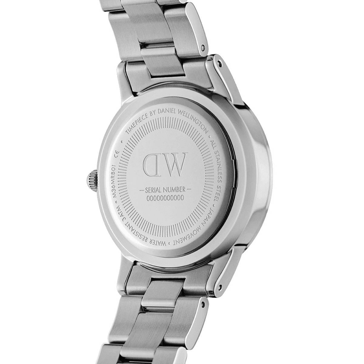 Daniel Wellington Iconic Link  Ladies Silver Watch DW00100540