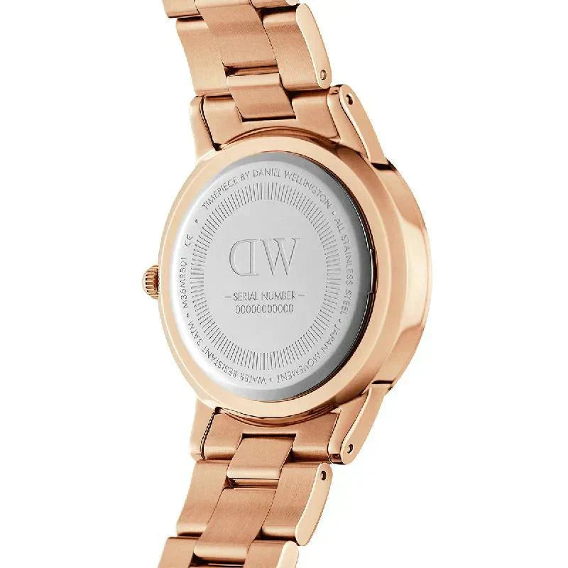 Daniel Wellington Iconic Link Men's Rose Gold Watch DW00100343