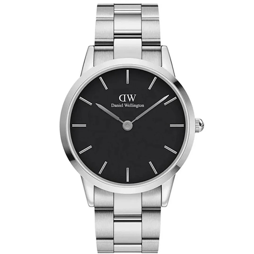 Daniel Wellington Iconic Link  Men's Silver Watch DW00600342