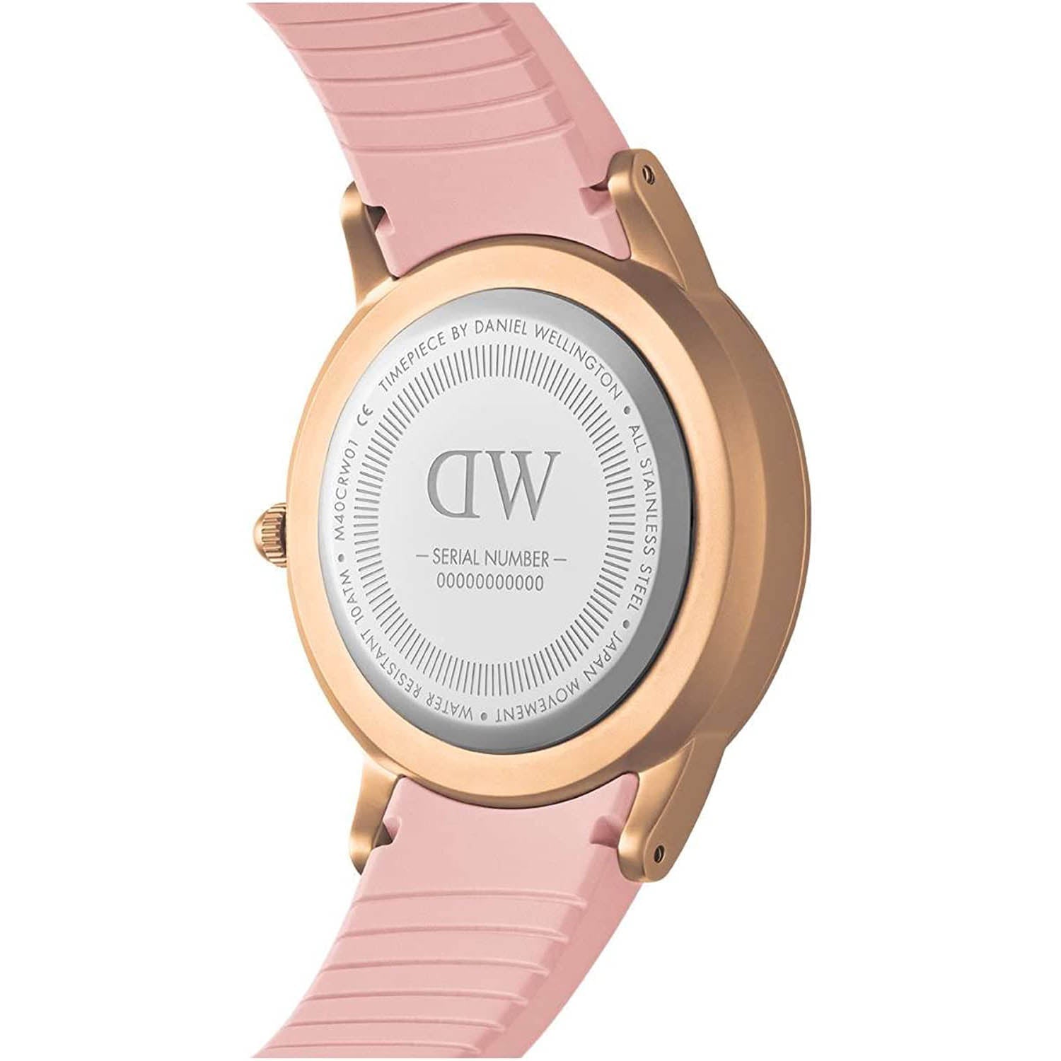 Daniel Wellington Iconic Motion Pastel  Ladies Pink Watch DW00100533