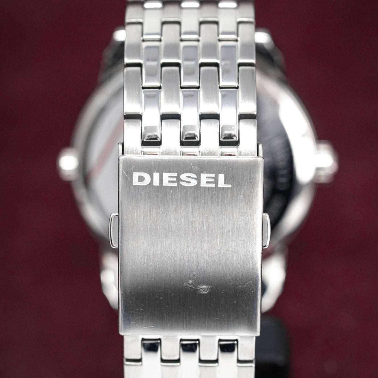 Diesel DZ7305 Men's Mini Daddy Silver Watch