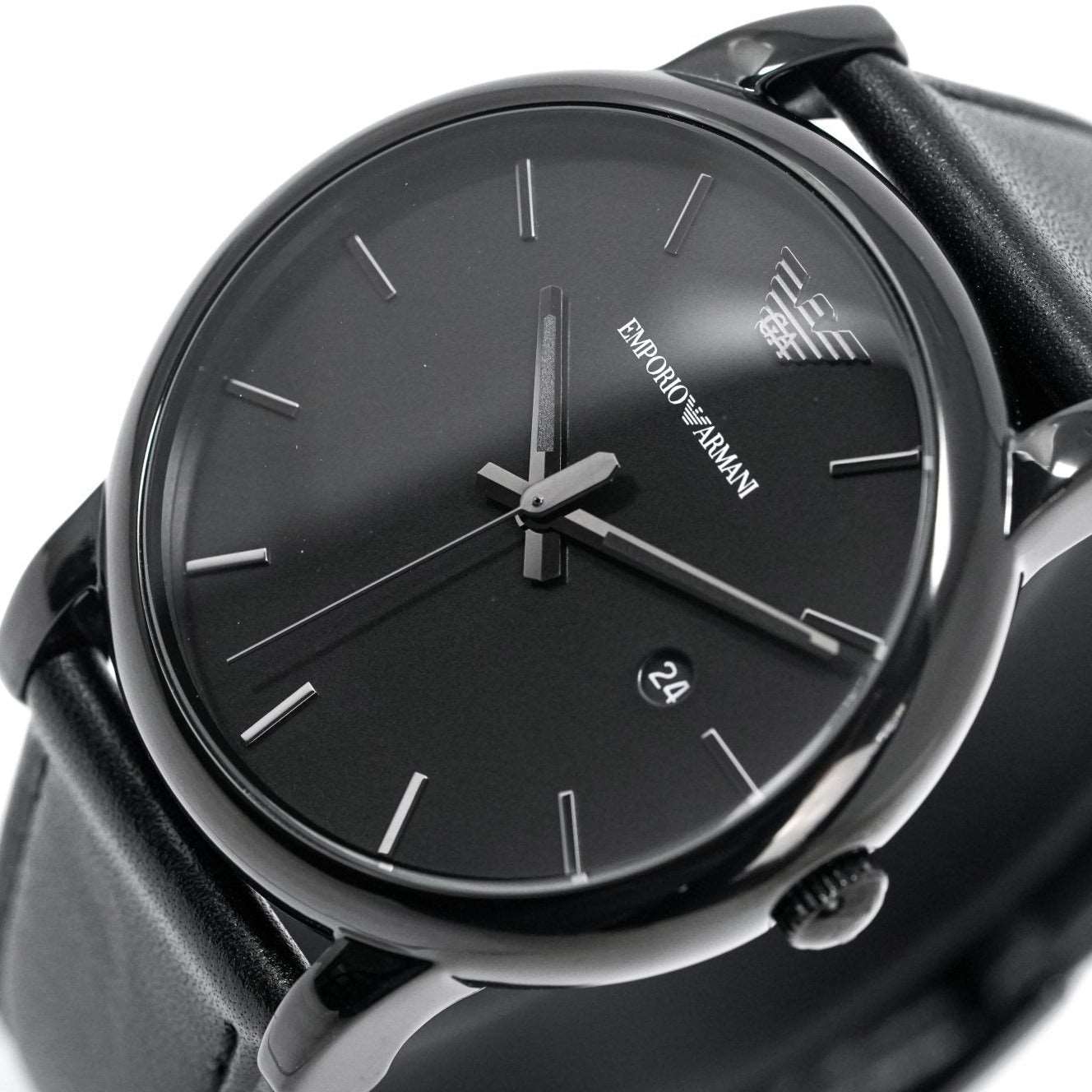 Emporio Armani AR1732 Men's Classic Black PVD Watch