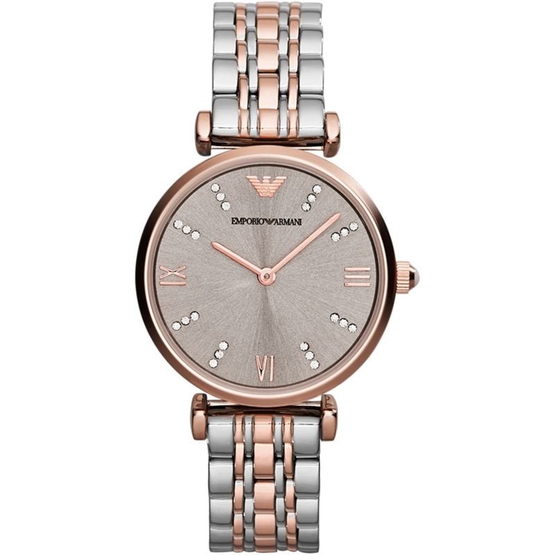 Emporio Armani AR1840 Ladies Two Tone Watch