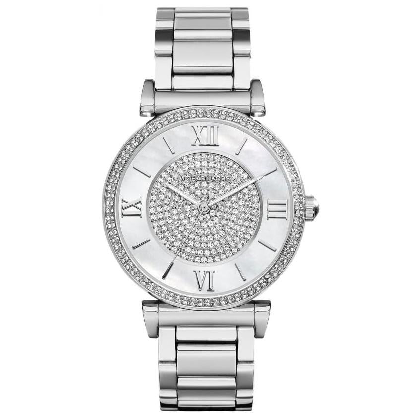 Michael Kors MK3355 Ladies Catlin Bracelet Silver Watch