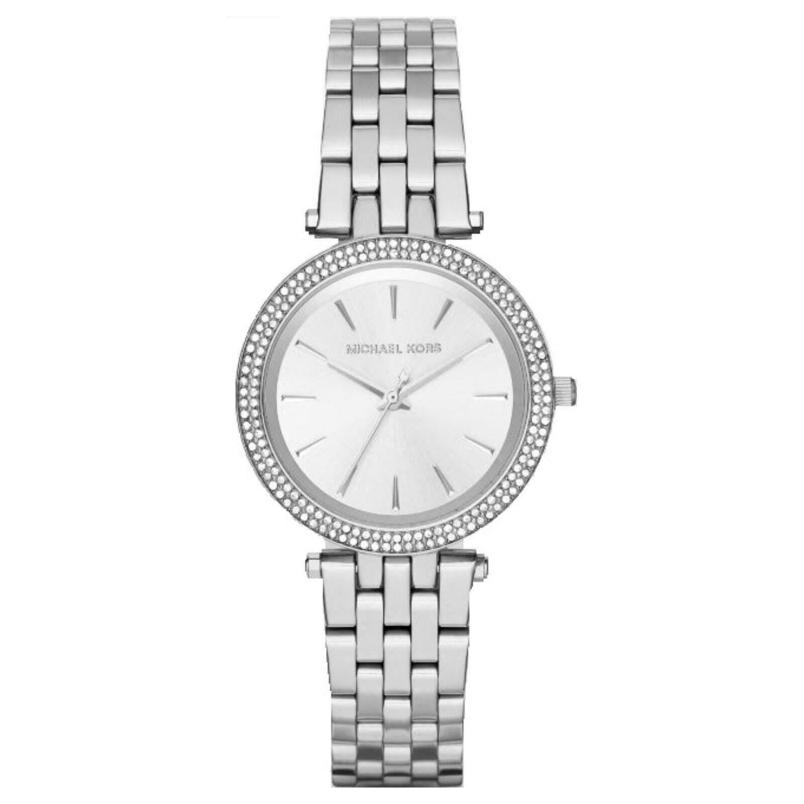 Michael Kors MK3429 Ladies Mini Darci Silver Watch