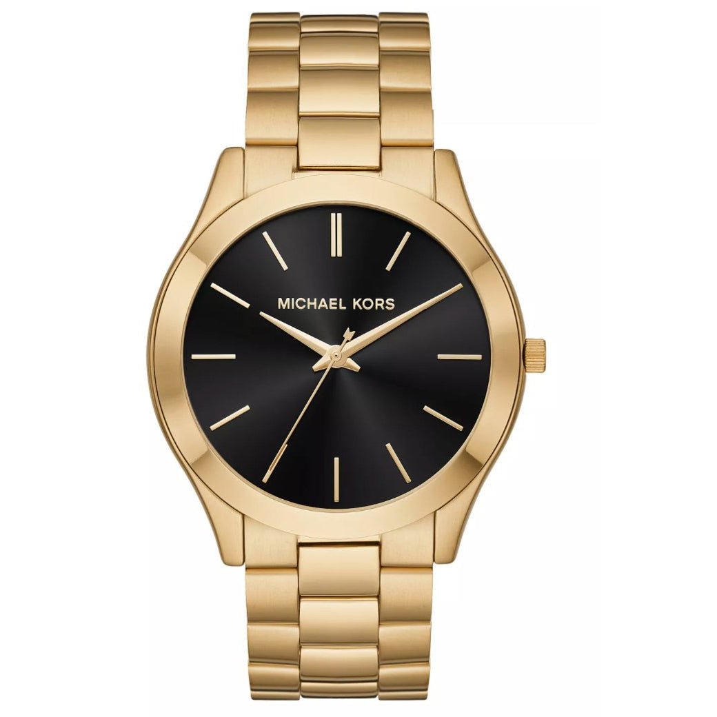 Michael Kors MK3478 Ladies  Slim Runway Gold Watch