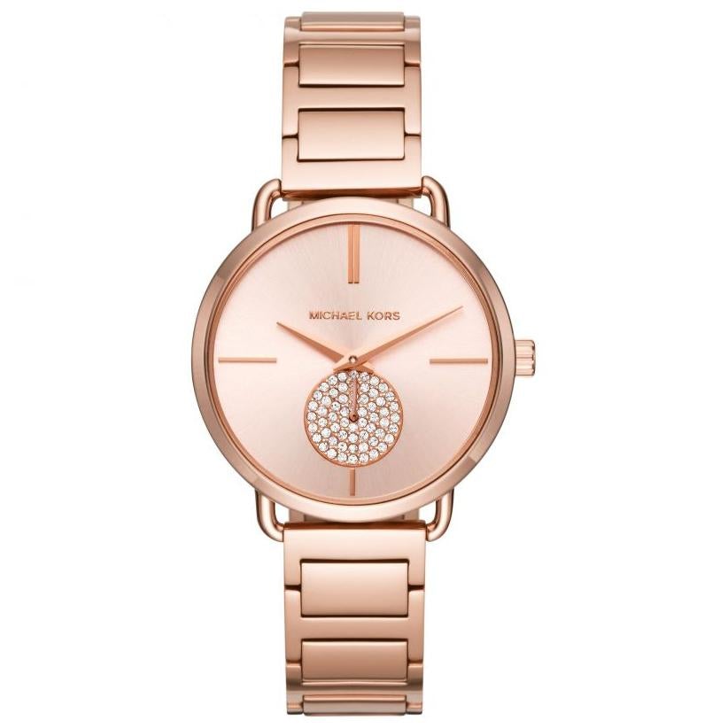 Michael Kors MK3640 Ladies Portia Rose Gold Watch