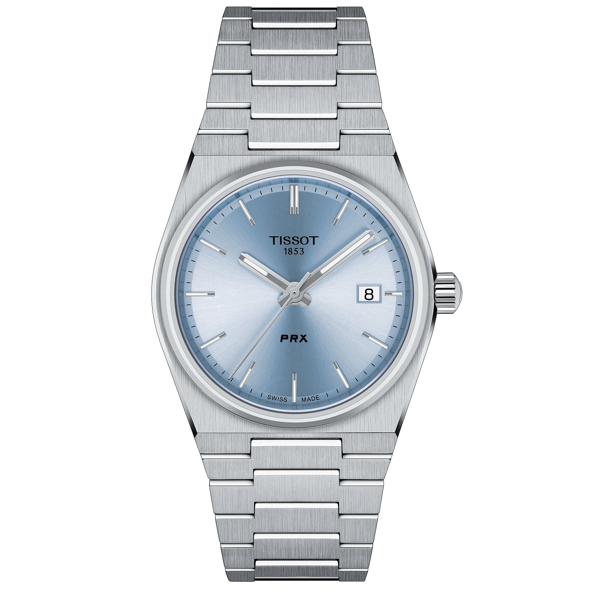 Tissot Prx 35Mm Unisex Light Blue Watch T1372101135100