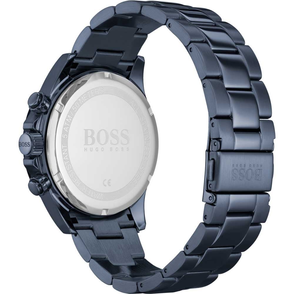 Hugo Boss Men's HB1513758 Hero Blue Steel Chronograph Watch