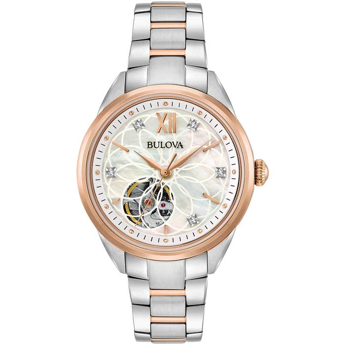 Ladies Two Tone Rose Sutton Watch 98P170