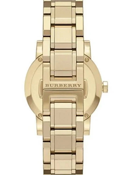 Burberry Ladies Watch The City 34mm Champagne Gold BU9134