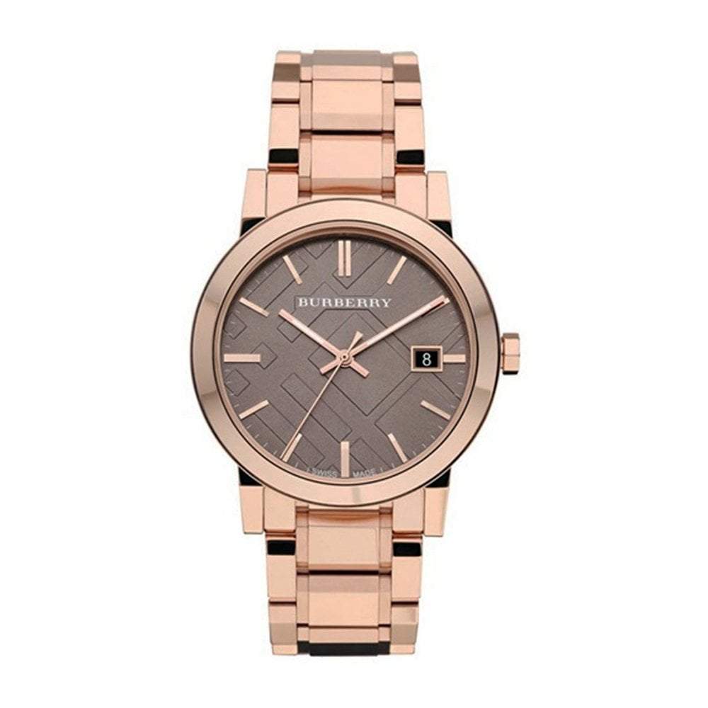 Burberry Unisex Watch The City Rose Gold 38mm BU9005