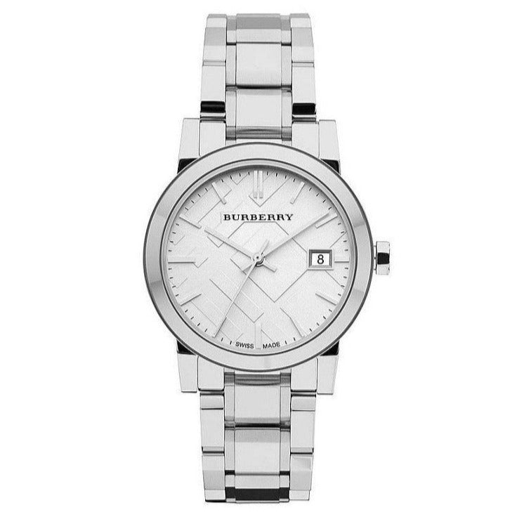 Burberry Ladies Watch The City 34mm Silver BU9100