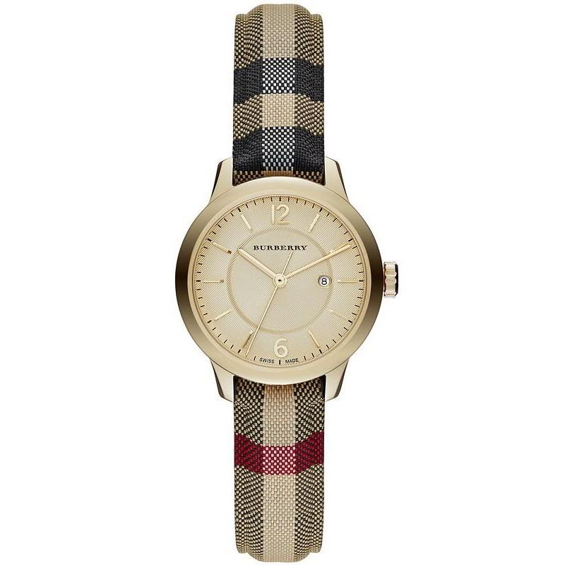 Burberry Ladies Watch The Classic 32mm Yellow Gold BU10104